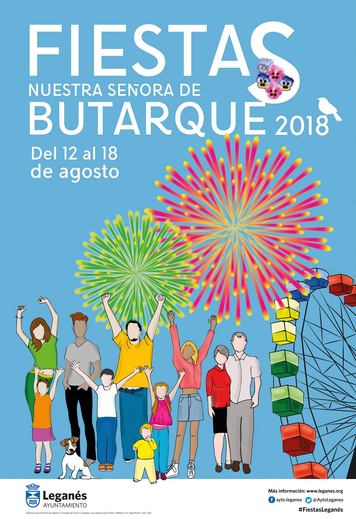 Fiestas patronales en honor a Nuestra Señora de Butarque 2018 Leganés